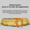 Luxury Gold Smart Watch (Apple Watch Style – Metal Strap Edition)