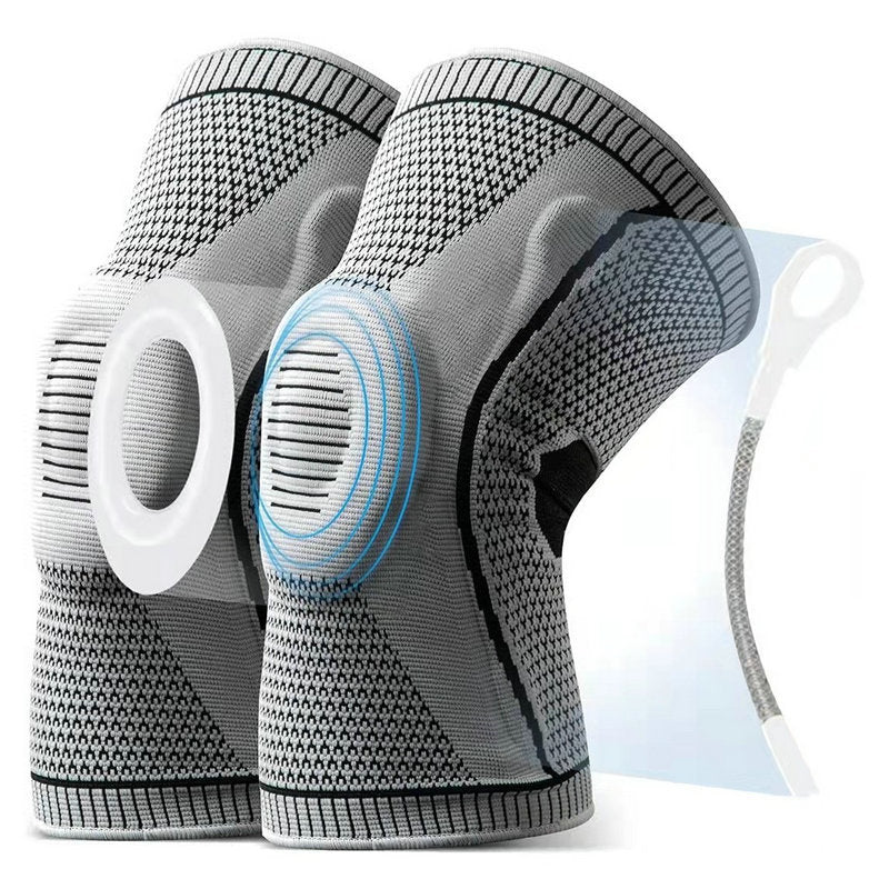 Silicone Anti-Slip Knee Pads for Sports Protection