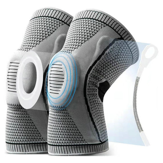 Silicone Anti-Slip Knee Pads for Sports Protection